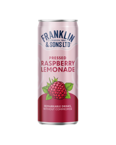Franklin & Sons - Raspberry Lemonade Can - 12 x 250ml