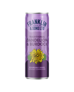 Franklin & Sons - Dandelion & Burdock Can - 12 x 250ml