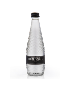 Harrogate Water - Glass Sparkling Water - 24 x 330ml