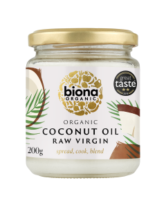 Biona - Organic Raw Virgin Coconut Oil - 6 x 200g