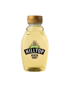 Hilltop Honey - Organic Acacia Honey - 6 x 370g