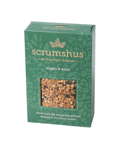Scrumshus Premium - Maple & Nuts Granola - 6 x 500g