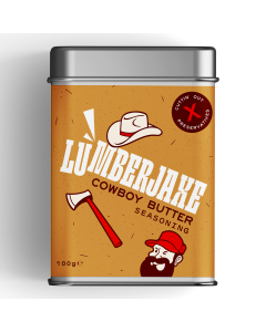 Lumberjaxe - Cowboy Butter Seasoning - 6 x 100g