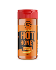 JD’s Hot Honey Ltd - Smoked Hot Honey - 6 x 350g