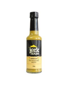 The Jerk House - Caribbean Hot Mustard Sauce - 12 x 148g