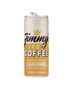Jimmy's Iced Coffee - Caramel Slim Can - 12 x 250ml