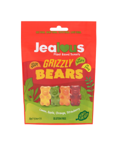 Jealous Sweets - Grizzly Bears Share Bag - 10 x 125g