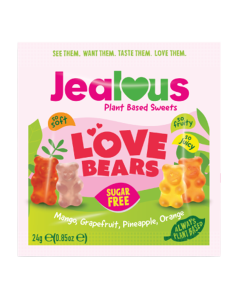Jealous Sweets - Love Bears (Sugar Free) Shot Bag - 20 x 24g