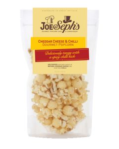 Joe & Seph's - Cheddar Cheese & Chilli Popcorn Pouch - 14 x 65g