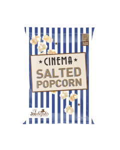 Joe & Seph's - Cinema Salted Popcorn Sharing Bag - 12 x 60g
