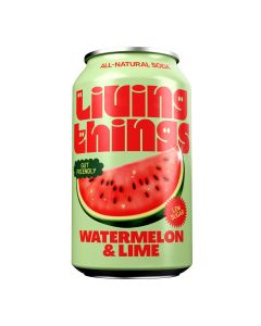 Living Things - Watermelon & Lime - 12 x 330ml