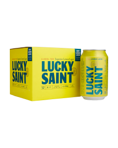 Lucky Saint - Superior Alcohol-Free Lemon Lager Multipack - 6 x 4 x 330ml
