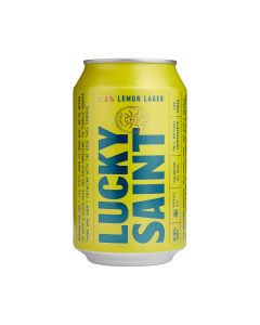 Lucky Saint - Superior Alcohol-Free Lemon Lager - 24 x 330ml