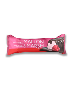 Mallow & Marsh - Raspberry Marshmallow Bar Coated In 70% Dark Chocolate - 12 x 35g