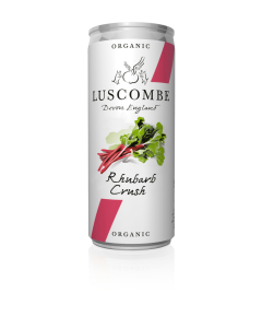 Luscombe Drinks - Organic Rhubarb Crush Can - 12 x 320ml