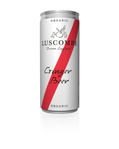 Luscombe Drinks - Organic Hot Ginger Beer Can - 12 x 320ml