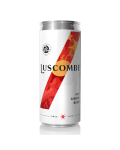 Luscombe Drinks - Organic Hot Ginger Beer Can - 12 x 320ml