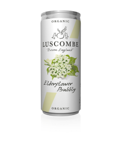 Luscombe Drinks - Organic Elderflower Bubbly Can - 12 x 320ml