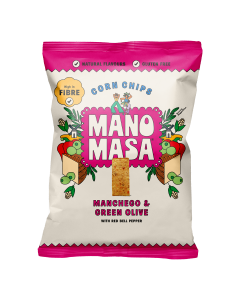 Manomasa - Manchego & Green Olive Tortilla Chip - 12 x 140g