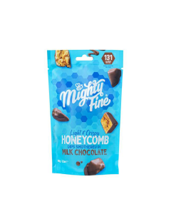 Mighty Fine - Honeycomb Dipped in Milk Chocolate Pouch - 6 x 90g