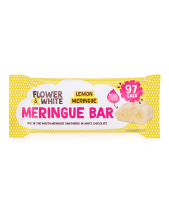 Flower & White - Lemon Meringue Bar - 12 x 20g