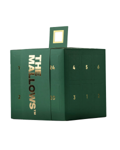 The Mallows - 25 Door Square Advent Calendar with 9 Chewy Marshmallow Flavours  - 6 x 261g
