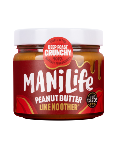 ManiLife - Deep Roast Crunchy Peanut Butter - 6 x 275g