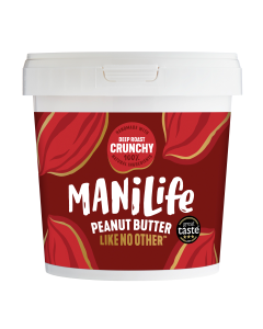 ManiLife - Deep Roast Crunchy Peanut Butter - 6 x 900g