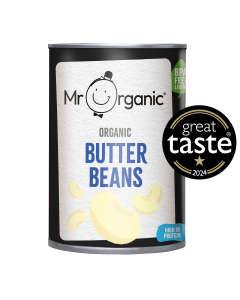 Mr Organic - Organic Butter Beans - 12 x 400g