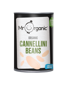 Mr Organic - Organic Cannellini Beans - 12 x 400g