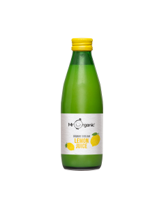 Mr Organic - Organic Sicilian Lemon Juice - 12 x 250ml