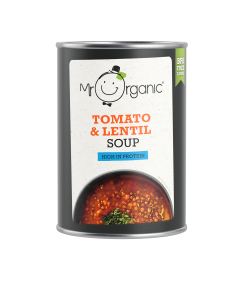 Mr Organic - Tomato and Lentil Soup - 12 x 400g