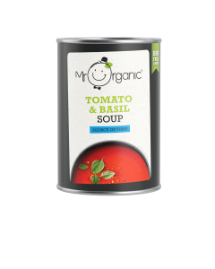 Mr Organic - Tomato & Basil Soup - 12 x 400g