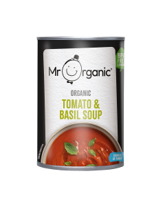 Mr Organic - Tomato & Basil Soup - 12 x 400g
