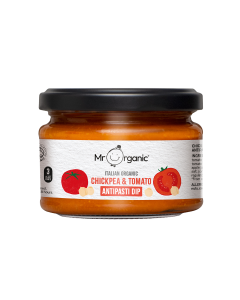 Mr Organic - Organic Chickpea & Tomato Antipasti Dip - 6 x 230g
