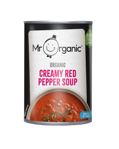 Mr Organic - Organic Creamy Red Pepper Soup - 6 x 400g
