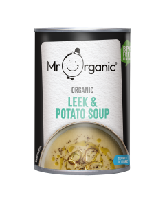 Mr Organic - Organic Leek & Potato Soup - 6 x 400g