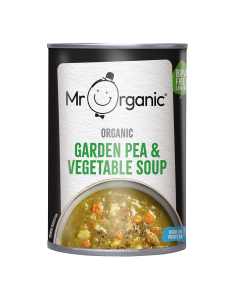 Mr Organic - Organic Garden Pea & Vegetable Soup - 6 x 400g