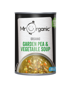 Mr Organic - Organic Garden Pea & Vegetable Soup - 6 x 400g