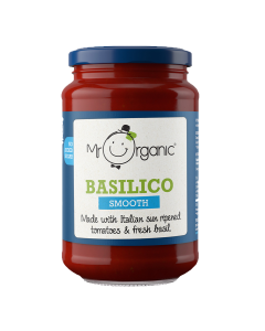 Mr Organic - Organic Basilico Pasta Sauce - 6 x 350g