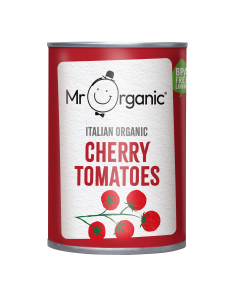 Mr Organic - Organic Cherry Tomatoes (BPA Free) - 12 x 400g