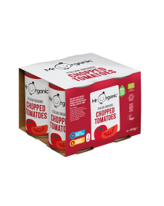 Mr Organic - Organic Chopped Tomatoes Multipack - 6 x (4 x 400g)