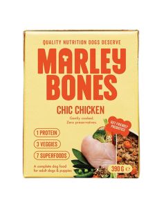 Marleybones - Pantry Fresh Dog Food Chicken & Superfoods - 12 x 390g
