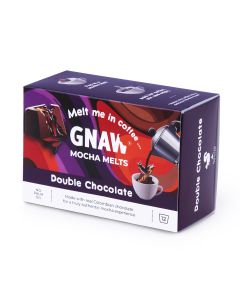 GNAW - Double Chocolate Mocha Melts - 6 x 240g