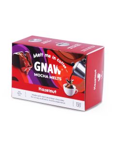 GNAW - Hazelnut Mocha Melts - 6 x 240g