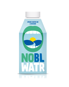 NOBL WATR - Organic Small Spring Water Carton - 12 x 500ml