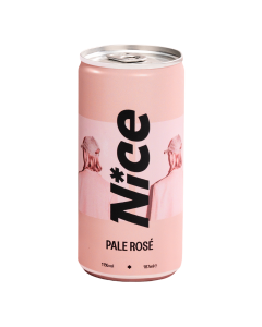 Nice - Pale Rosé Wine Can ABV 11% - 12 x 187ml
