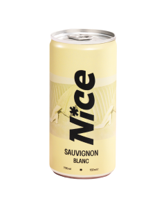 Nice - Sauvignon Blanc Wine Can ABV 11% - 12 x 187ml