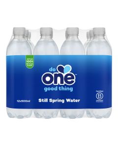 One Water - Still (rPET) Multipack (12 x 500ml) - 1 x 6000ml