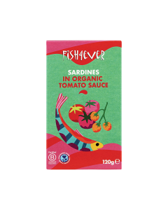 Fish4ever - Whole Sardines in Organic Tomato Sauce - 12 x 120g